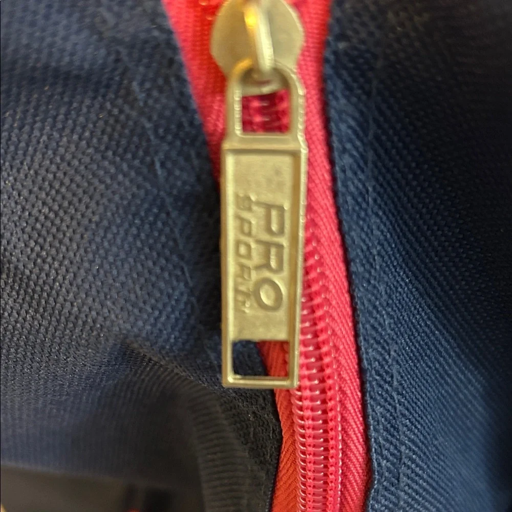 Navy and Pink Women's Backpack